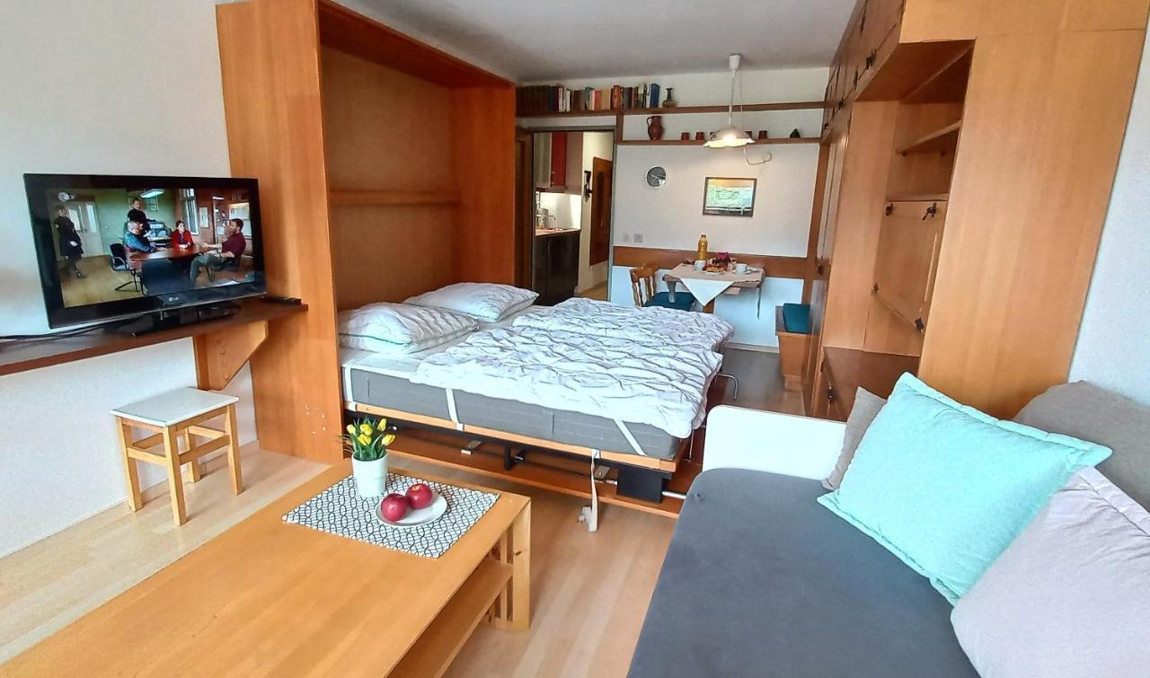 Maren Seeblick Appartement Haus Haensel&Gretel Direkt Am Ossiacher See Mit Hallenbad Stiegl Exteriör bild
