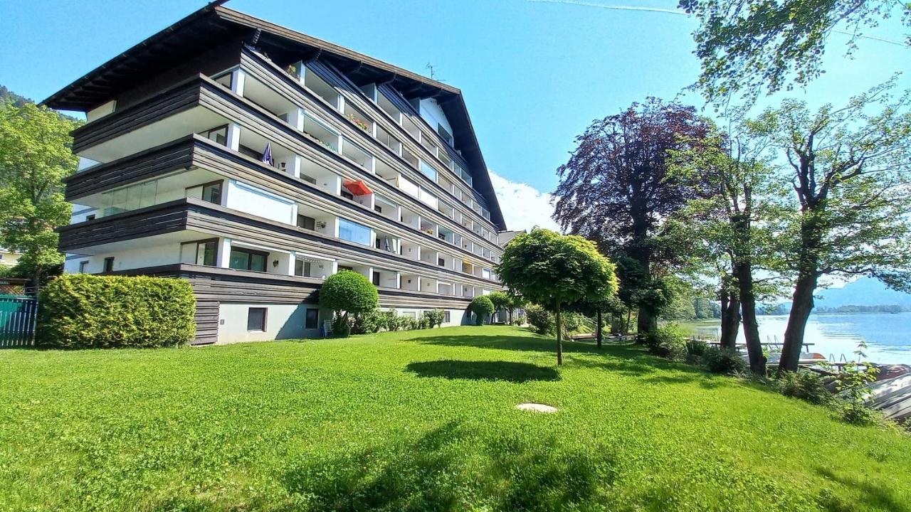 Maren Seeblick Appartement Haus Haensel&Gretel Direkt Am Ossiacher See Mit Hallenbad Stiegl Exteriör bild